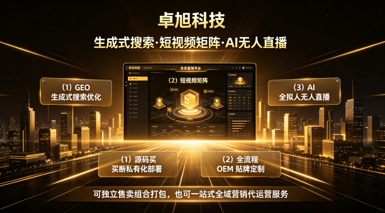 客户资源不是包袱是底牌!媒介人不用硬啃代运营,卓旭自研 AI 系统承接全链条服务交付